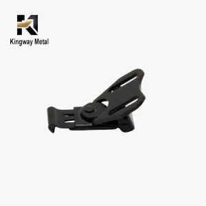Custom Black Stainless Steel Case Latch KM-LH-0007SD