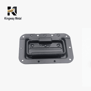 Large Black Steel Recessed Case Handle KM-HL-0020CD