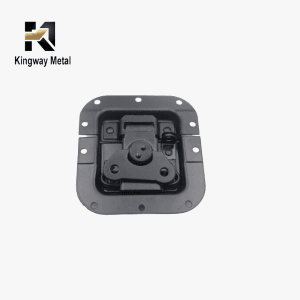 Medium Black Steel Recessed Case Latch KM-LH-0025CD