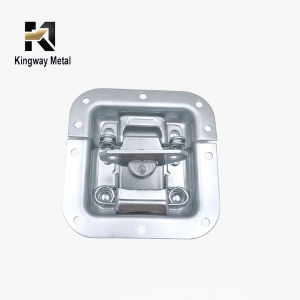 Medium Zinc plated Recessed Case Latch KM-LH-0013CZ