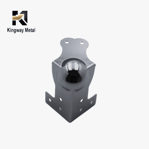 Large Steel Chrome Plated Case Corner KM-CN-0037CC