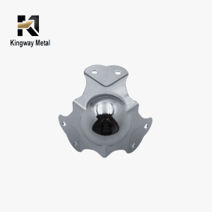 Medium Steel Chrome Plated Case Ball Corner KM-CN-0033CC