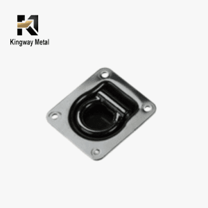 Black Steel roping eye with spring OT-0127CD