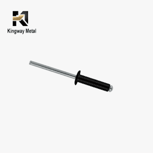 Al-Steel Grooved Rivet RV-4806-GVCD (4.8mm,black)-1