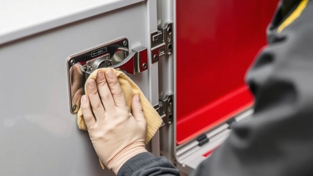 Durable Recess Spring Loaded Handle Road Flight Case 0004 1024x576