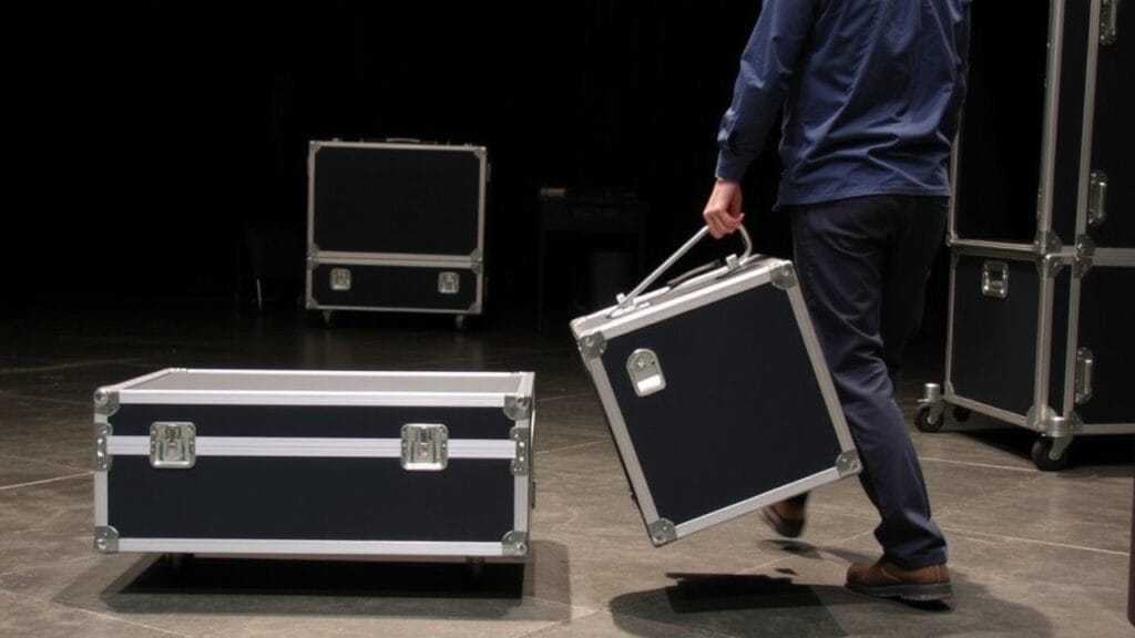 Durable Recess Spring Loaded Handle Road Flight Case 0005 1024x576