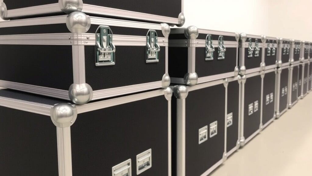 Road Case Corner Hardware Flight Case Corner Ball Protection Kingway Metal 0001 1024x576