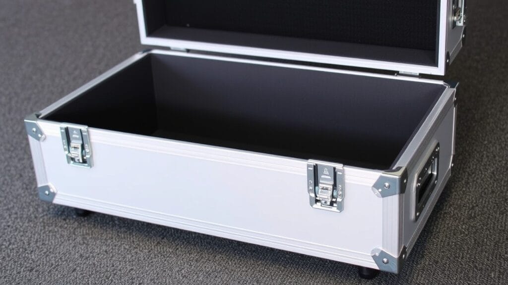 how to fit lid stays on flight case 0002