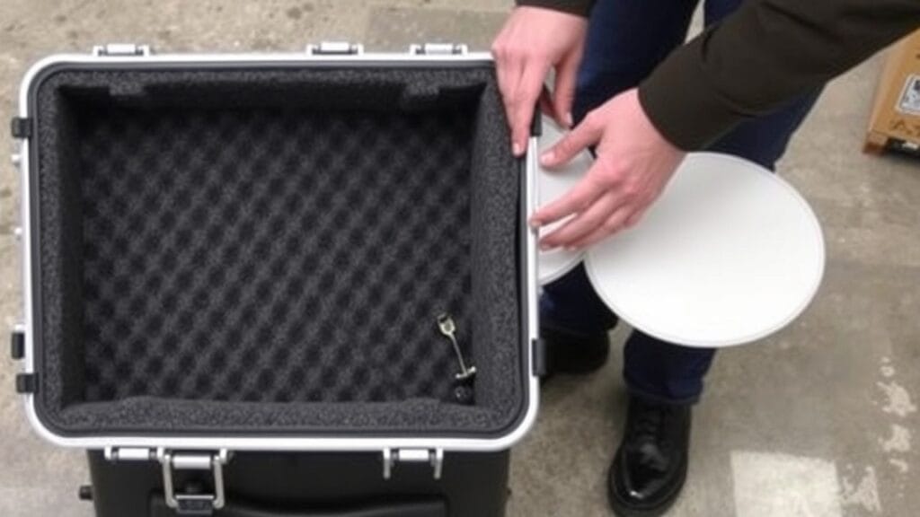 how to install cable dish in flight case a diy guide 0003