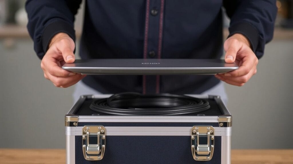 how to install cable dish in flight case a diy guide 0005