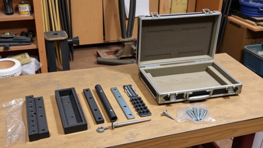 how to reinforce flight case corners with braces kingway metal 0004