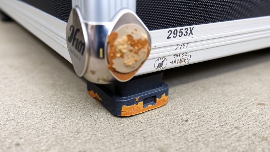 How to Replace Worn Case Feet on Flight Case? | Kingway Metal how to replace worn case feet on flight case kingway metal 0002